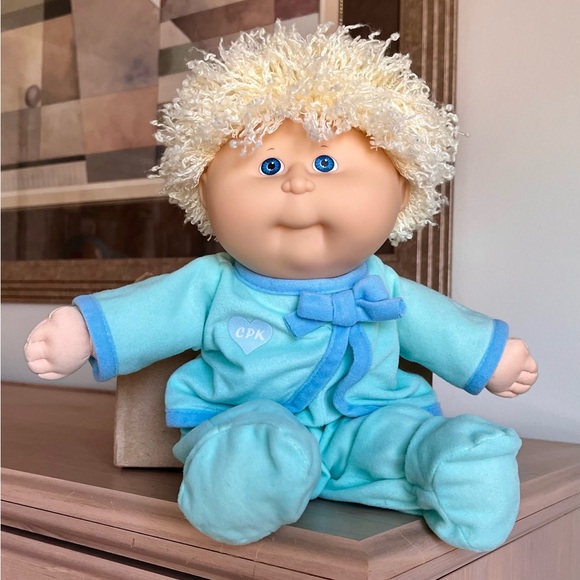 Cabbage patch preschool kids 30400 Hasbro vintage 1991 boy blonde/blue doll - Picture 1 of 17